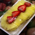 Piña Avión Pelada y Cortada
