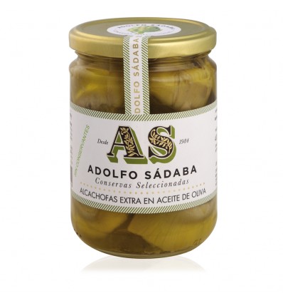 Alcachofas extra en aceite