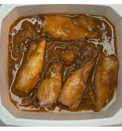 Calamares Encebollados