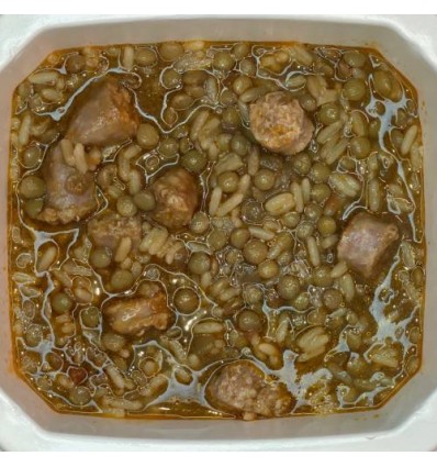 Lentejas con Arroz