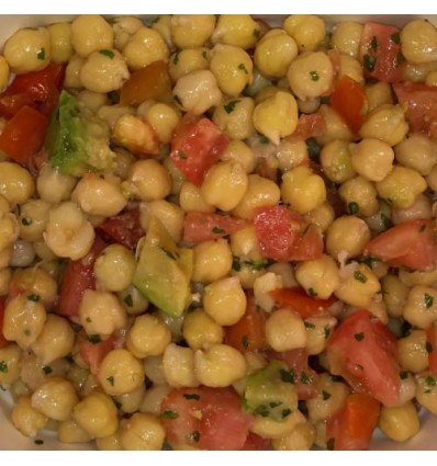 Ensalada Garbanzos con Aguacate