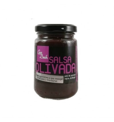 Salsa Olivada de aceitunas negras Can Bech