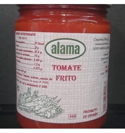 Tomate Frito Alama