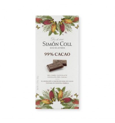 Chocolate 99% Cacao Simon Coll