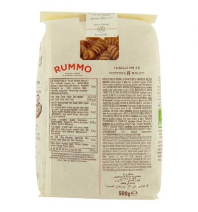 Fusilli No.48 Eco Integral Rummo 500gr