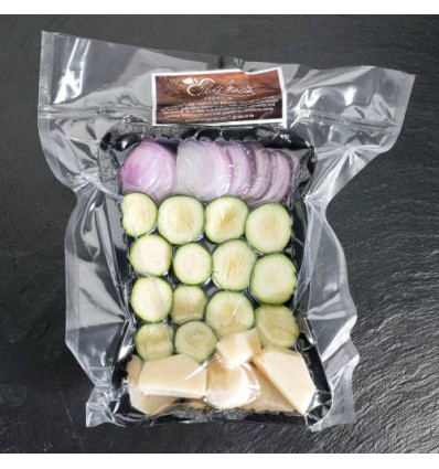 Preparado para Crema de Verduras con Patata, Calabacín y Cebolla