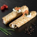 Crêpes de Salmon, Espinacas, Pasas, Piñones y Crema de Queso (Pack 2)