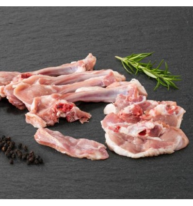 Cuarto Cabrito con Medianas, Costillas, Pecho y Cuello 450 gr