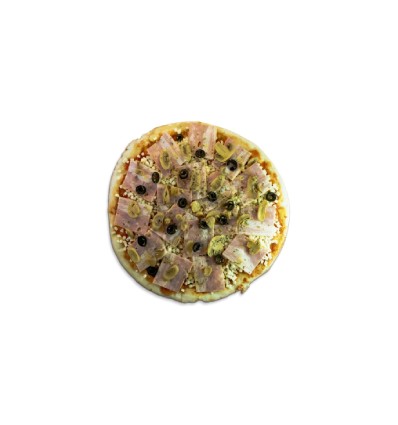 Pizza de Bacón Y Champiñones - Mediana