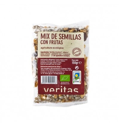 Mix de pipas y frutas Veritas 150gr ECO