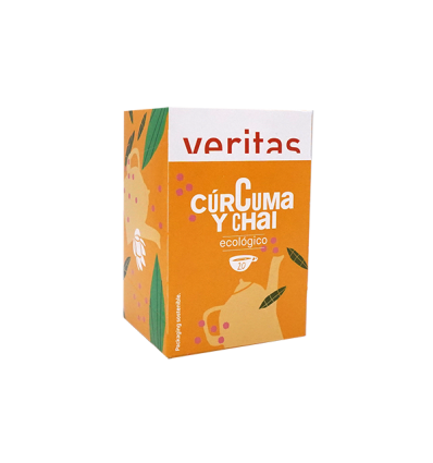 Infusión cúrcuma chai Veritas 20b ECO