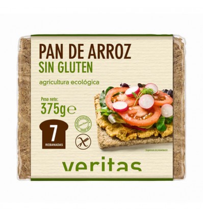 Pan alemán de arroz s/g Veritas 375g ECO