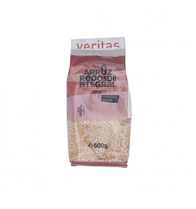 Arroz redondo integral Veritas 500g ECO