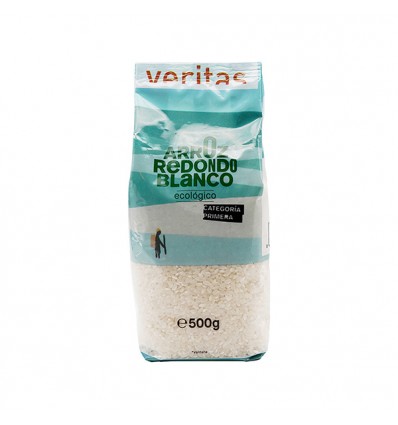 Arroz redondo blanco Veritas 500g ECO