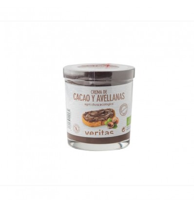 Crema cacao y avellanas Veritas 200g ECO