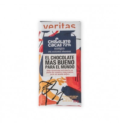 Chocolate solidario 72% s/a Veritas ECO