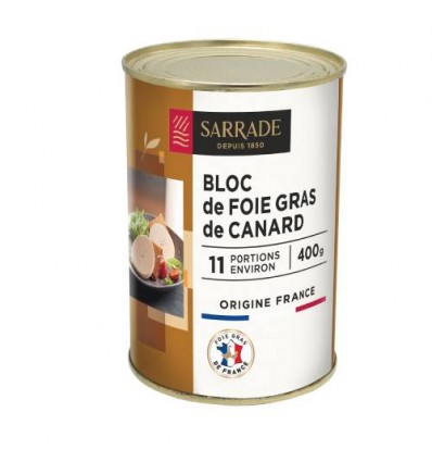 Bloc Foie Ànec MiCuit Llauna 400g