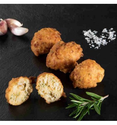 Buñuelos de Bacalao Fritos