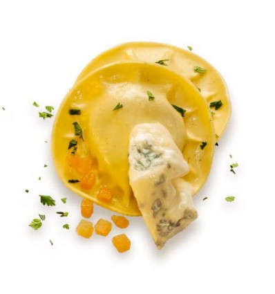 Lunotti Gorgonzola y Pera Confitada