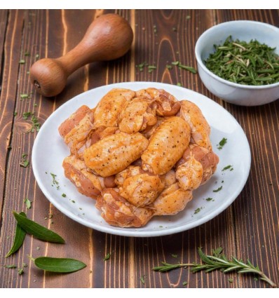 Alitas Adobadas Barbacoa